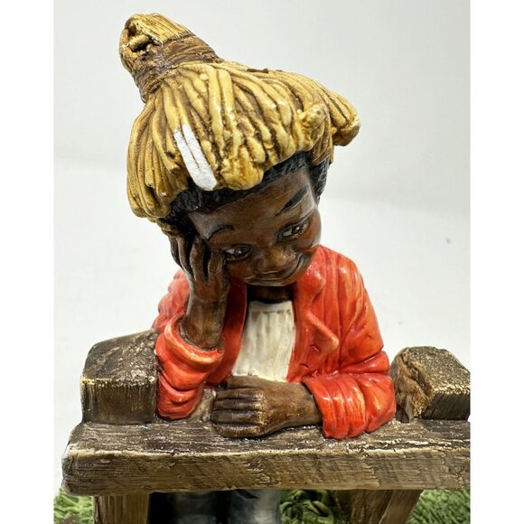 NATURECRAFT KNICK KNACK PADDY WACK Dog Bone #979 Black Americana England 1988 - Picture 12 of 12